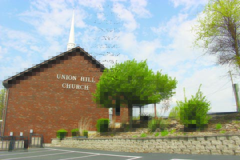 The Union Hill Church has been a gathering place for family and friends since the slayings in Pike County last Friday. The church is within three miles of the murder scenes on Union Hill.