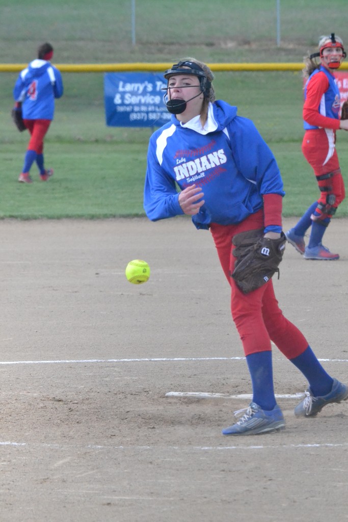 Peebles pitcher Madison Pierce