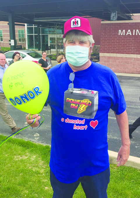 David Waits, who received a heart transplant at the University of Cincinnati Medical Center (UCMC) in February, shared his story and what it meant to him receive a second chance at life.