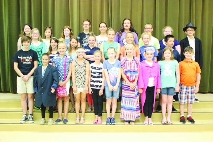 These Adams County youth participated last week in the Summer Arts Camp, sponsored annually by the Adams County Arts Council.