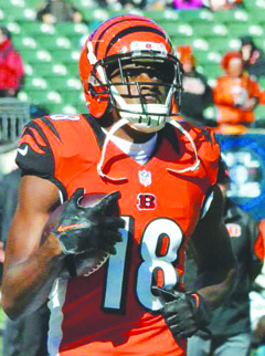 All-Pro wide receiver A.J. Green returns to anchor the Bengals' receiving corps.