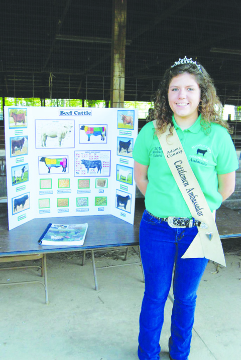 2016 Beef Ambassador Madison Siders.