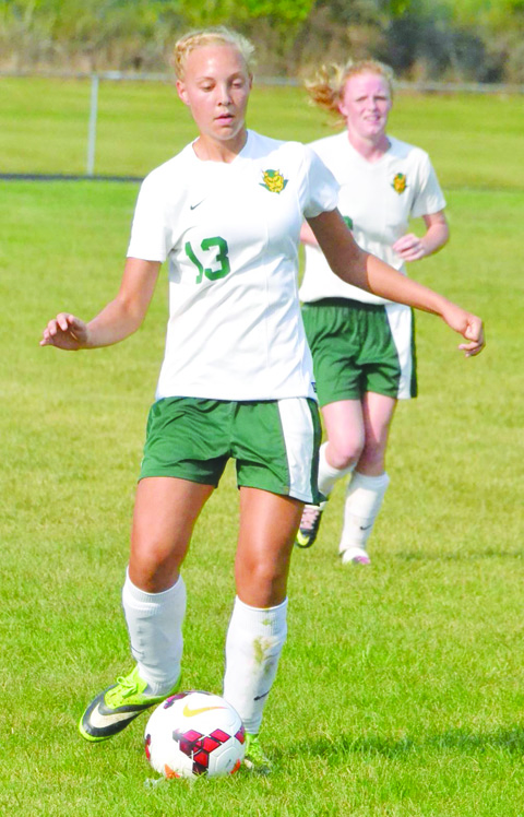 Allison Harper is one of five seniors returning this season to provide leadership to the North Adams Lady Devils girls soccer squad. The Lady Devils open their regular season on Aug. 20 at Minford.