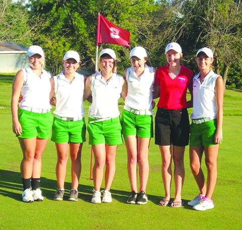 The 2016 Girls Adams County Cup All-County Team: From left, DeAnna Caraway (WUHS), Alex Clark (WUHS), Mackenzie Smith (WUHS), Lindsey Daniel (WUHS, Savannah McCoy (PHS), and Lucy Kersey (WUHS).