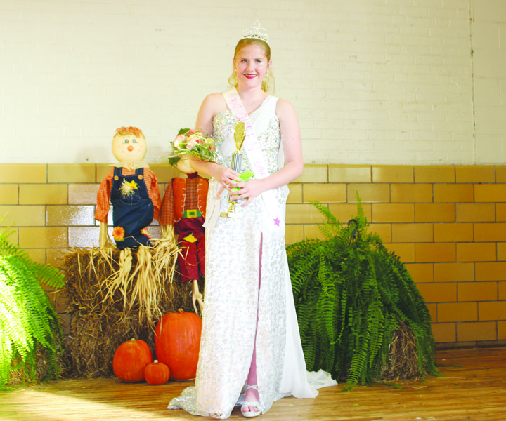 Miss Gabi Lainhart, a student at Manchester High School, was the 2016 Bentonville Harvest Festival Queen.