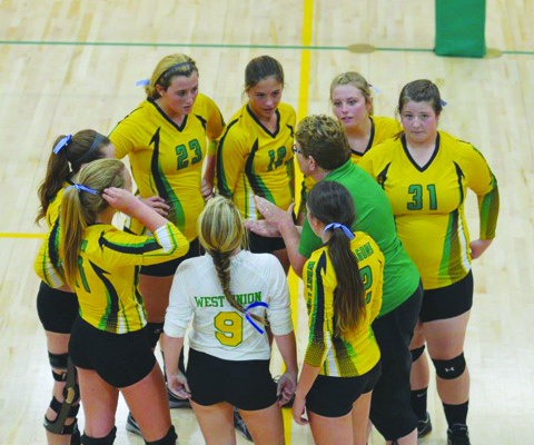 Coach Debbie McClanahan and her West Union Lady Dragons had a productive early week as they won two matches in a row, downing Northwest and Ripley.