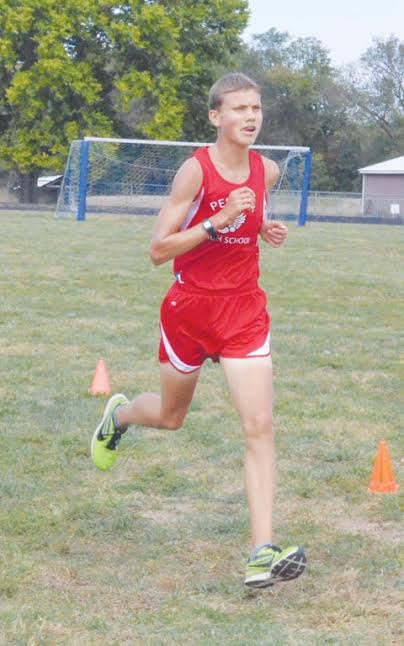 Here is your 2016 SHAC Varsity Boys Cross-Country champion, Matt Seas of Peebles High School.