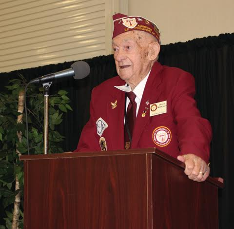 One of the speakers at last week’s Veterans Day program at GE was Adams County’s own Grover Swearingen, whose exploits were documented last year in The People’s Defender.