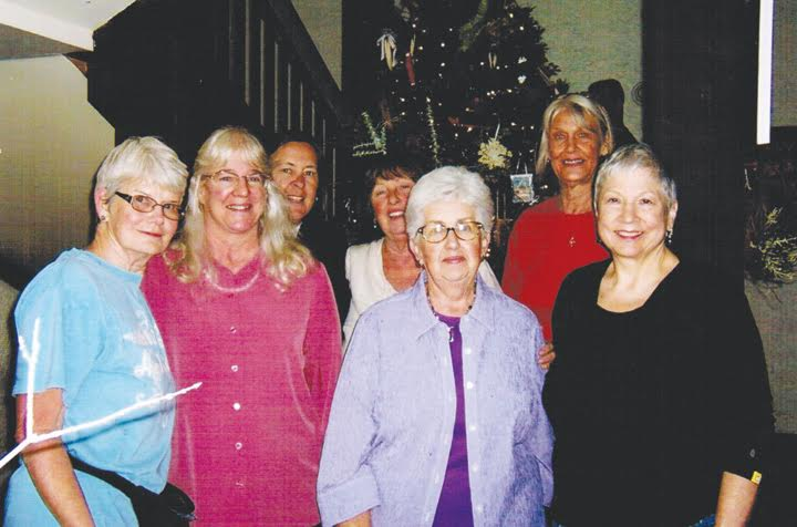 The ladies of the Adams County Herb Guild. From left, Lindsay Willman, Shayla Taylor, Cindy Cates, Pam Westfall, Sandra Back, Nancy Higby, and Diane Vickery