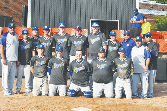 127009297_web1_MHSBaseball
With a 6-3 win at Whiteoak on May 18, the Manchester Greyhounds claimed a Division IV sectional championship. (Photo by Mark Carpenter)