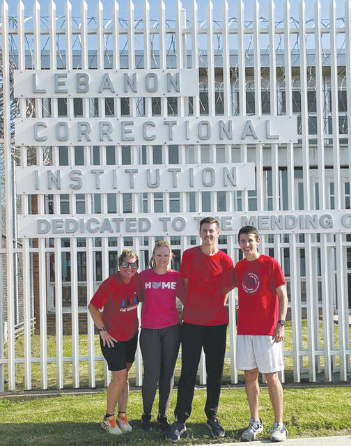 128624014_web1_Gold-Prison
From left, Maureen Weincouff, Nikki Green, Joe Bodner and Alex Gold- Running Program at Lebanon Correctional Institution volunteers (Photo provided by Alex Gold)