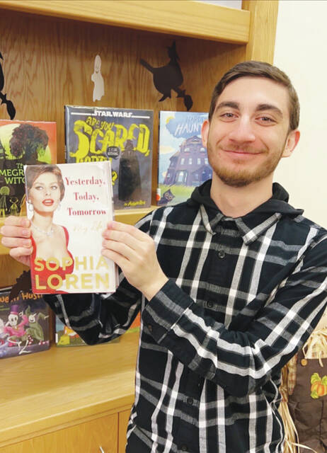 his weeks Staff Pick Book Review, Team Leader Raymond reviews Yesterday, Today, Tomorrow by Sophia Loren: Sophia Loren tells the story of her life through her movies in Yesterday, Today, Tomorrow, a memoir. The title of the book shares its name with one of her most famous movies but she starts out with her life story growing up in Pozzuoli, Italy during the Nazi invasion of the country. As the story goes on, she speaks about how she was the first person to win Best Actress for a foreign language film at the Oscars for <em>Two Women</em>. She talks about hardships, such as a kidnapping attempt of her oldest son in the 1970s and prison time for tax fraud in the 1980s. Sophia is the last living actor on the American Film Institutes list of the greatest actors of all time. She is personally my favorite actor and at 88, she now lives in Geneva, Switzerland with her two sons and grandchildren.