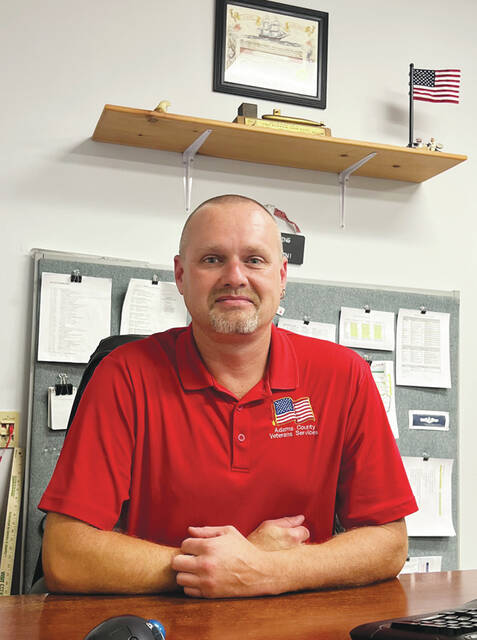 Veteran, Russell Todd Jr. (Photo by Sherry Larson)