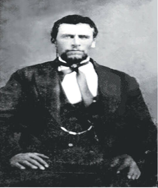 Pictured is Wm McClung McCullough (1810-1854) the son of Thomas Harvey and Selina Jane (McClung) McCullough.