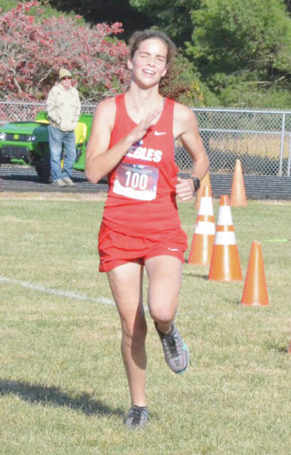 Peebles Samantha Seas competed at the state level in both cross-country and track in 2022.