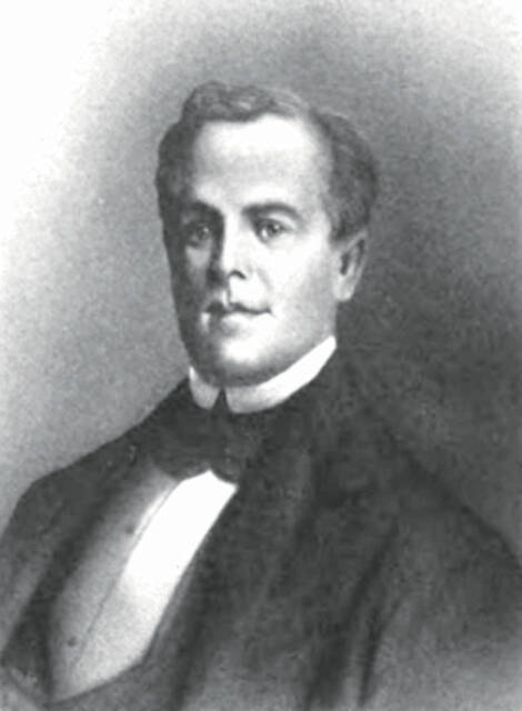 Pictured is Attorney, S. S. Prentiss who participated in the trial of Mercer Byrd.