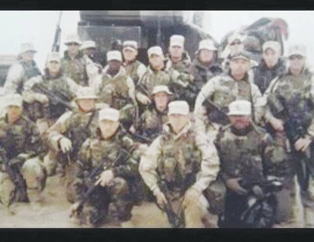 101st Airborne Division, 2-44 ADA, DFBF (Death From Below Family). July 22, 2023 is their 20-year anniversary of that battle, and theyll be at Warrior Ridge for their reconnection retreat. Not all of them were there that day, but several of them were called in as a QRF (Quick Reaction Force). These are true heroes and deserve all the support we can provide. (https://en.m.wikipedia.org/wiki/Killing_of_Qusay_and_Uday_Hussein)