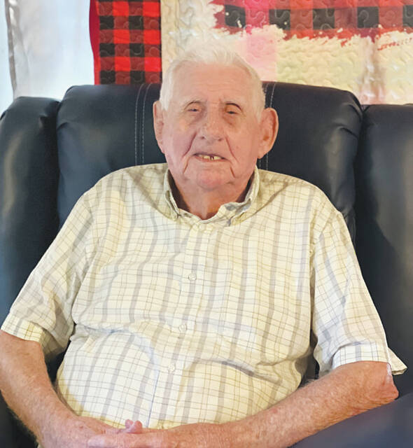 Luther Rogers at 93 years young. (Photo by Sherry Larson)