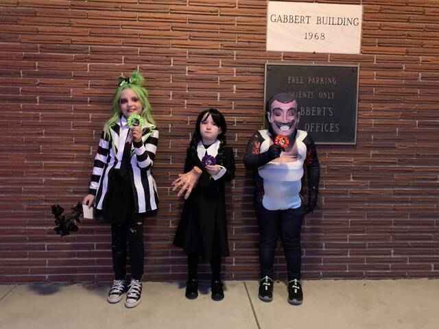 Costume Winners 5 - 8 years: 1st - Addilyn Harris; 2nd Alora Reeves; 3rd - Will (no last name provided)