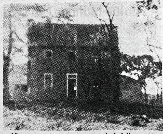 130270920_web1_Archives-1-10-24 
			
				                                Shown is the old Finley home as it appeared in 1975 shortly before its demolition. (Courtesy Mr. and Mrs. Gene Fitzpatrick, present owners of the property)