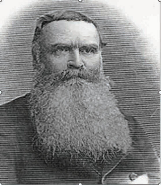 Pictured is Bishop William Taylor, nephew of Phebe Caroline (Taylor) Patton of Adams County, Ohio.