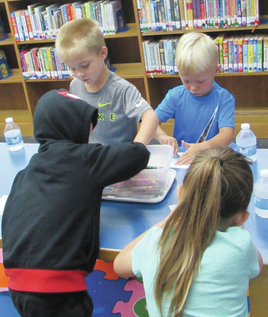 130888817_web1_Library-2
Storytime is an imagination adventure! We explored the transportation theme at Storytime on Wednesday, August 21 and Thursday, August 22, at the Manchester Library. We sang The Transportation Song, created a car using shapes, and listened to Chugga Chugga Choo Choo by Emma Garcia. See you next time!