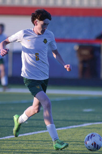 131033505_web1_BeauHesler
Junior Beau Hesler was the leading goal scorer for the 2024 North Adams boys soccer squad, finding the back of the net 11 times. (Photo by Tim Daulton)