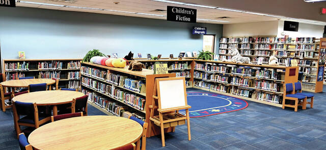 131439216_web1_Peebles-Public-Library
The Peebles Public Library, and libraries across the county, serve as a place where people can go to learn, read, and escape the rigors of the world. Changing the funding model or decreasing funds could impact a large number of Ohioans. (Photo by Ryan Applegate)