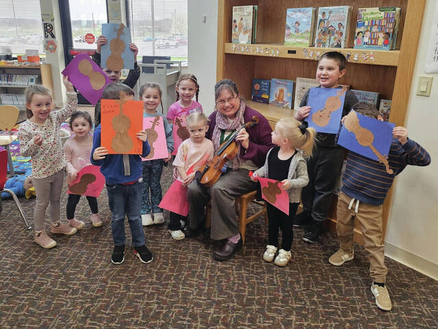 131445874_web1_Library-4
The North Adams Library struck a chord of joy during Violin Storytime on April 1, where children tuned in for sweet sounds and stories.