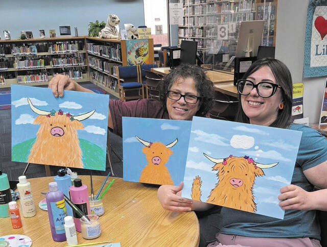 131481732_web1_Library-1
Creativity flowed at our Sip and Paint event at the Peebles Library on April 19. Thanks to everyone who joined us for an evening of art and fun.