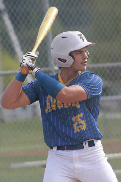 131504561_web1_LukeApplegate
It was a walk-off home run by Manchesters Luke Applegate that gave the Greyhounds a 1-0, 11-inning win over Whiteoak on May 6. (Photo by Amillion Brown)