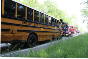 Patrol investigating school bus crash with injuries
