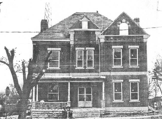 131586314_web1_Archives6-18
Shown is the front of the old 1895 jail building as it appeared in 1976 while undergoing renovations for new county offices.