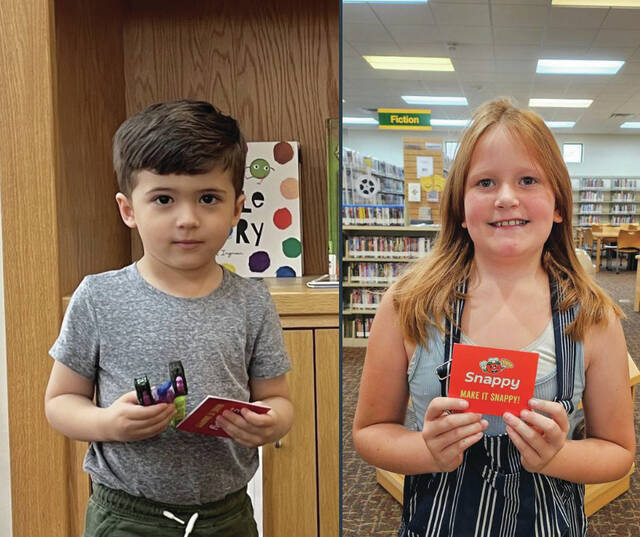 131678447_web1_Library8-6
Congratulations to Kallum and Jordyn, the Week Eight and Week Seven Pizza Drawing winners at the North Adams Library. Thank you to everyone who has joined us for events this summer. Weve had a blast!