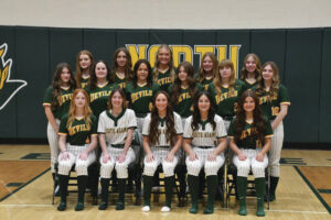 Lady Devils split Saturday doubleheader