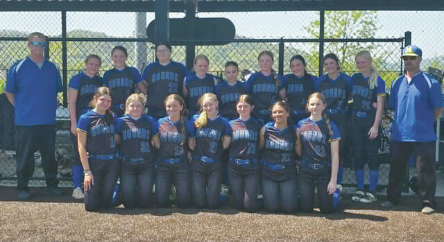 The Manchester Lady Greyhounds made their annual trek to Pigeon Forge, Tennessee last weekend to compete in Friday and Saturday games at the Cal Ripken Experience. (Photo by Chasity Boden Hayslip)