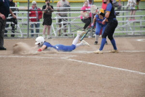 Lady Indians go 9-1 with walk off win over Manchester