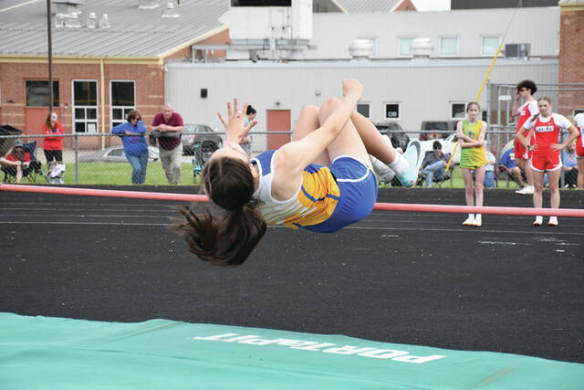 High School Girls Long Jump (Photo by Mark Carpenter)