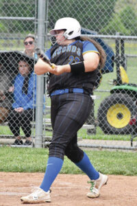 LadyHounds squeak by in district opener