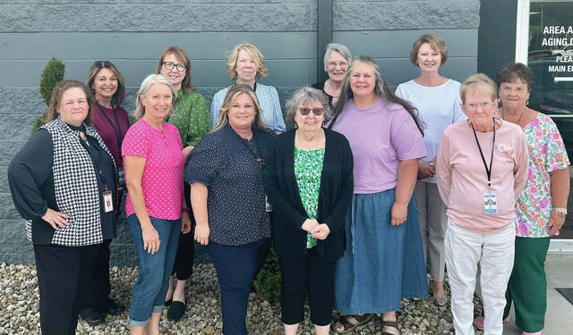 Pictured are staff and volunteers with the Regional Long-Term Care Ombudsman Program at the Area Agency on Aging District 7.