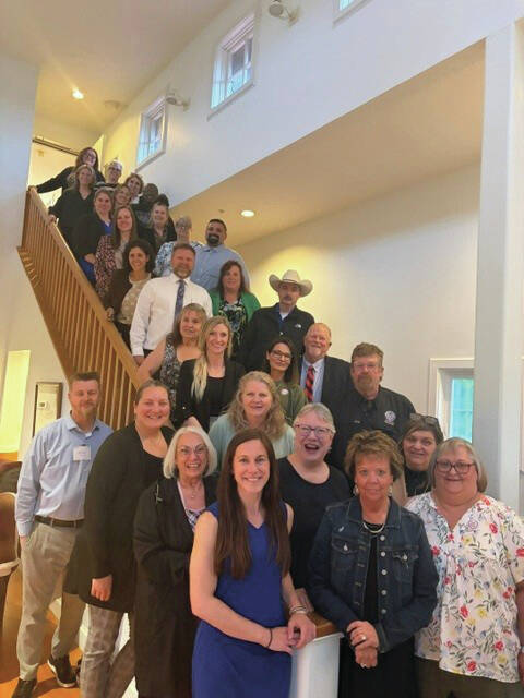 Rural court teams from Texas, Indiana, Arizona and Nebraska were represented during the two-day peer exchange visit and had the opportunity to learn about and observe many successful aspects of Adams Countys comprehensive, collaborative response to behavioral health and substance use. (Photo provided)