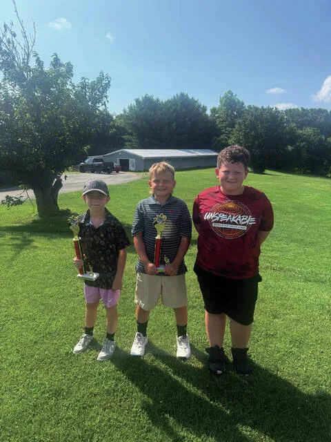 Boys 7-8: First- Axel Bennington; Second- Garrett Tepe; Third- Kal Brewer