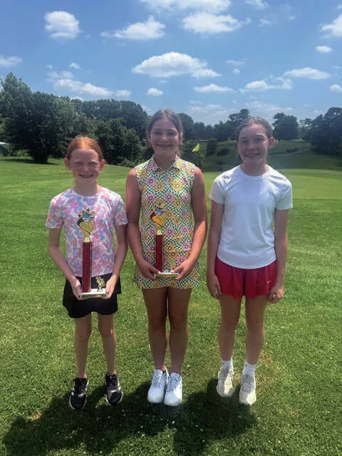 Girls 11-13: First- Ava Smalley; Second- Zoey Rothwell; Third- Celine Porter