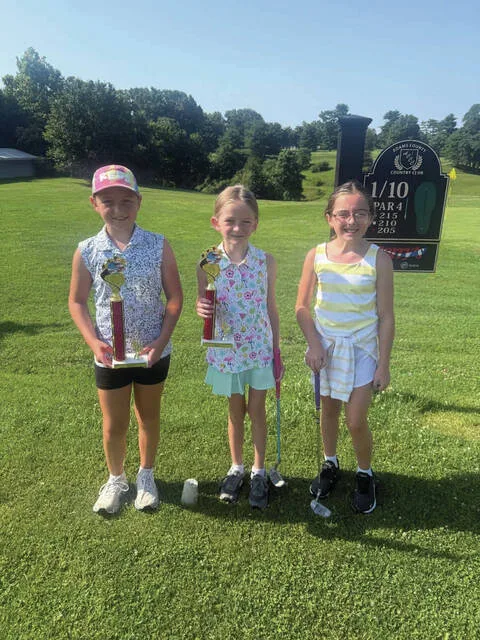 Girls 9-10: First- Charolette Howard; Second- Haisley McFarland; Third- Charolette McIntire