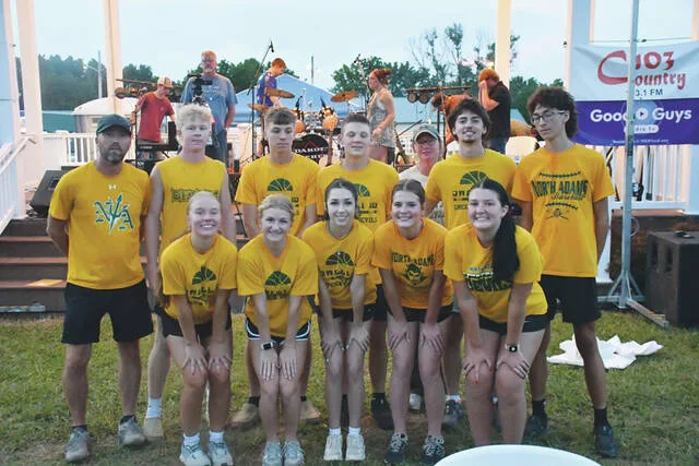 North Adams High School- Barnyard Olympics First Place (Photo by Mark Carpenter)