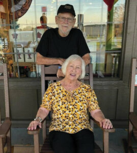 Richters celbrating 65th wedding anniversary